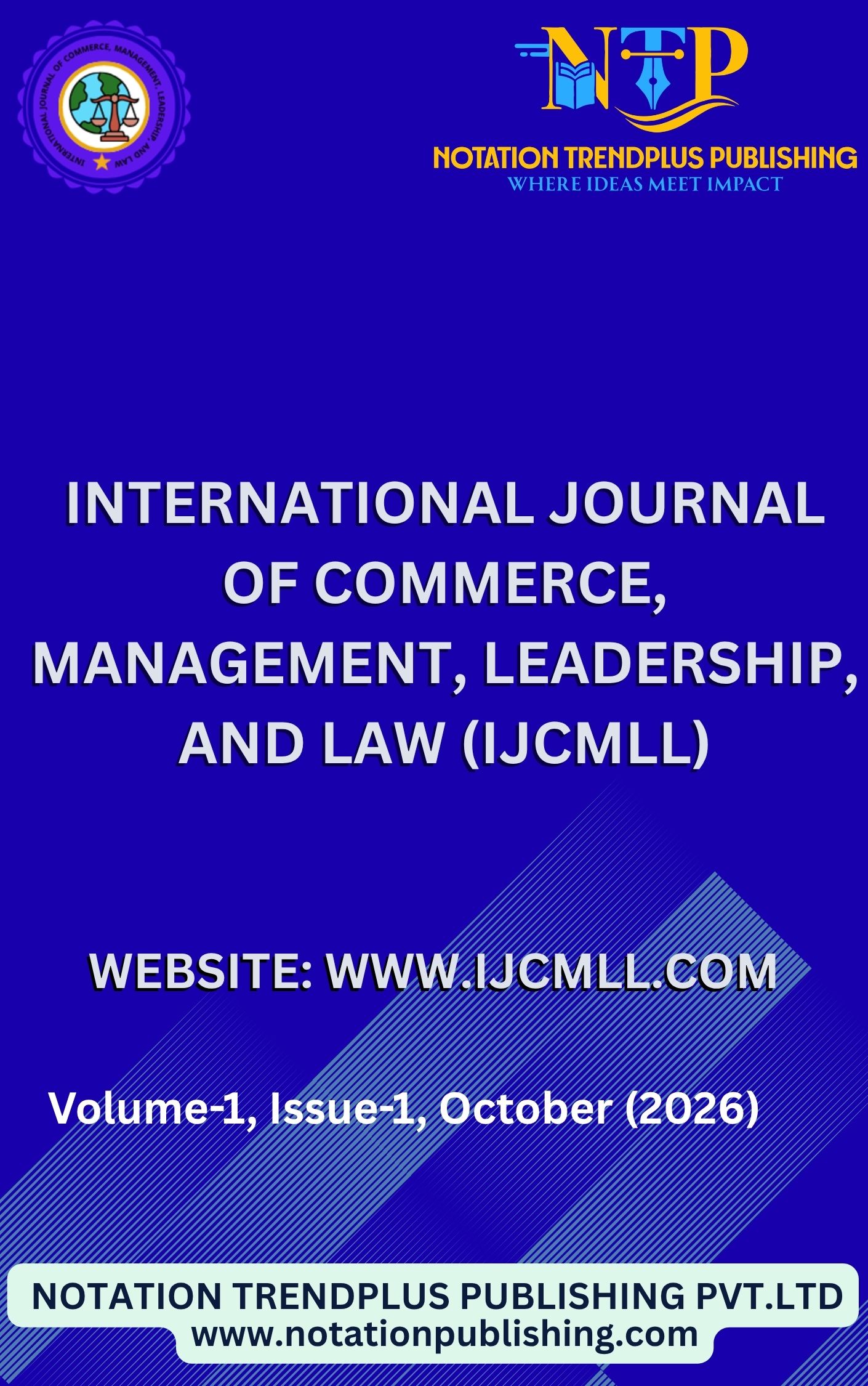 					View Vol. 1 No. 1 (2026): October
				
